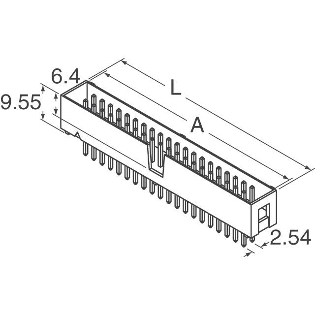 8383016000010 KYOCERA AVX  Headers Male Pins